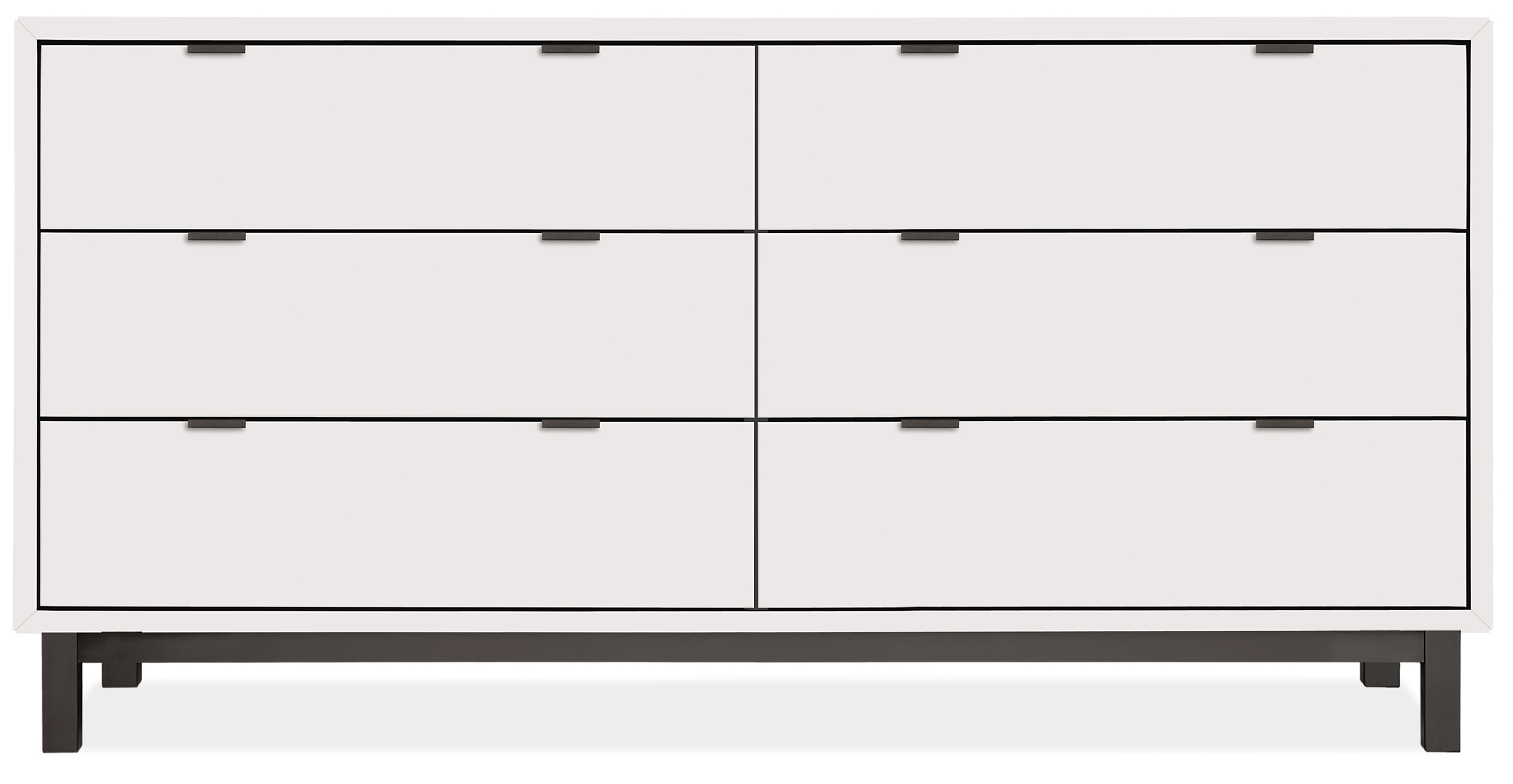 Copenhagen 60w 20d 30h Six-Drawer Dresser