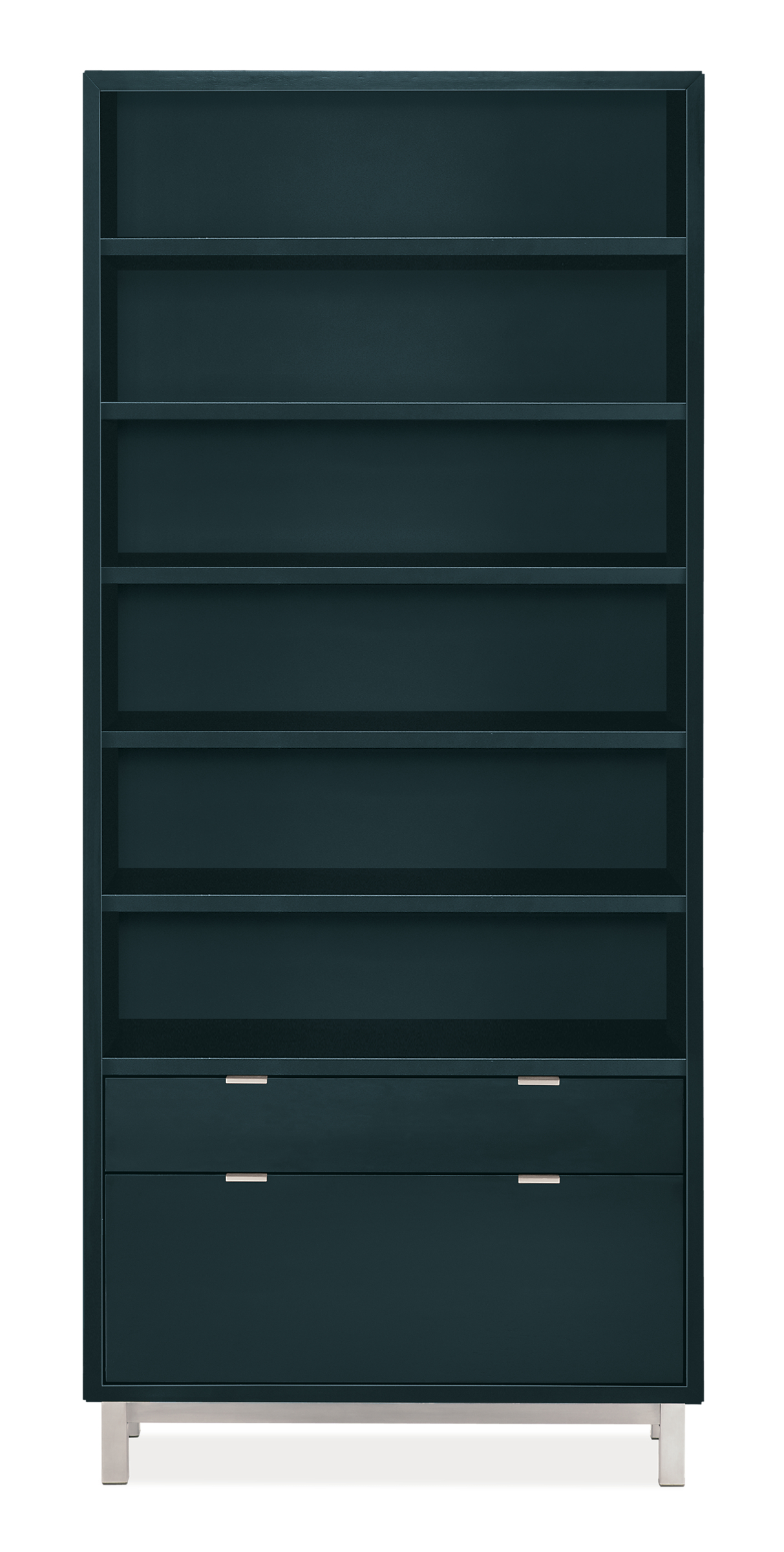 Copenhagen 36w 14d 82h One Drawer/One File-Drawer Bookcase