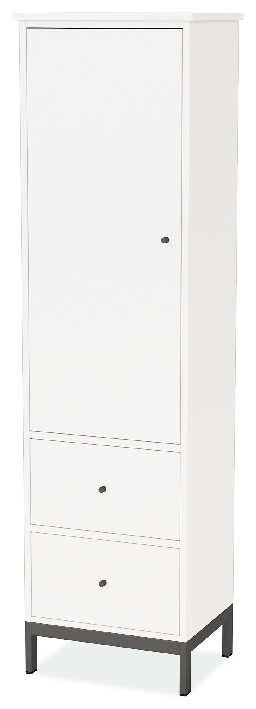 Linear 20w 16d 72h Freestanding Bathroom Linen Cabinet with Door