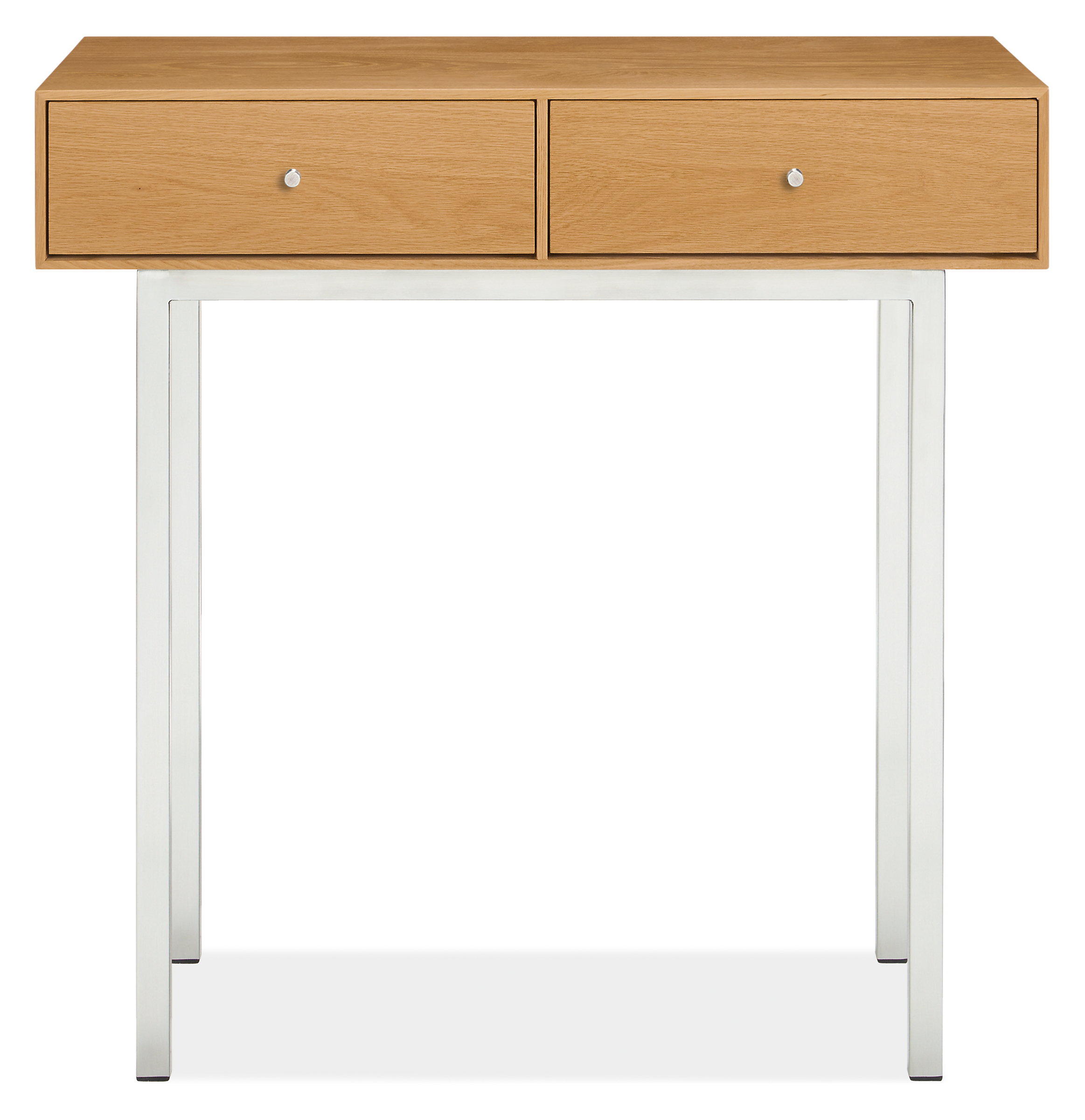 Hudson 30w 13d 29h Console Table with Steel Base