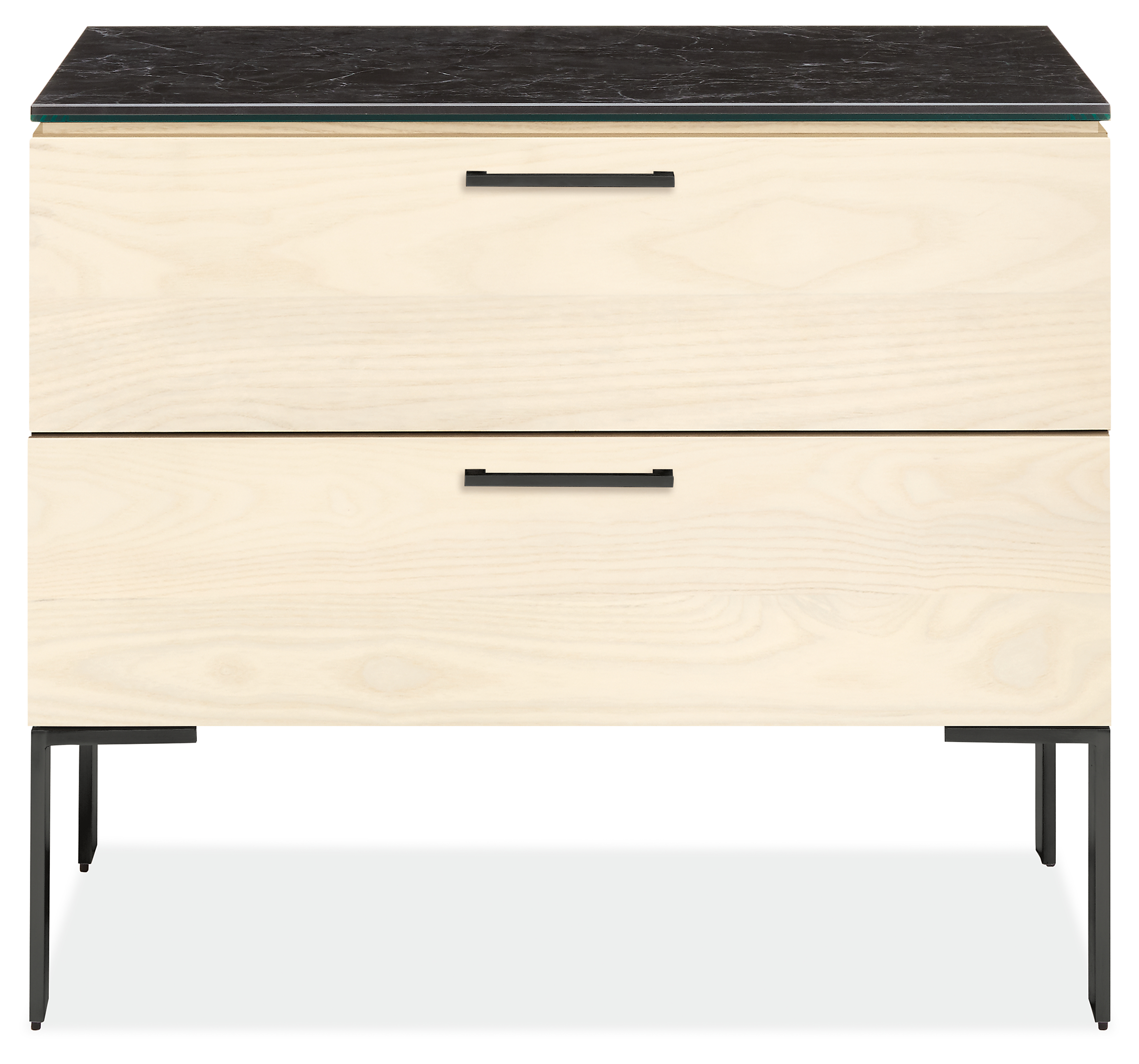 Kenwood 26w 20d 22h Two-Drawer Nightstand with Ceramic Top