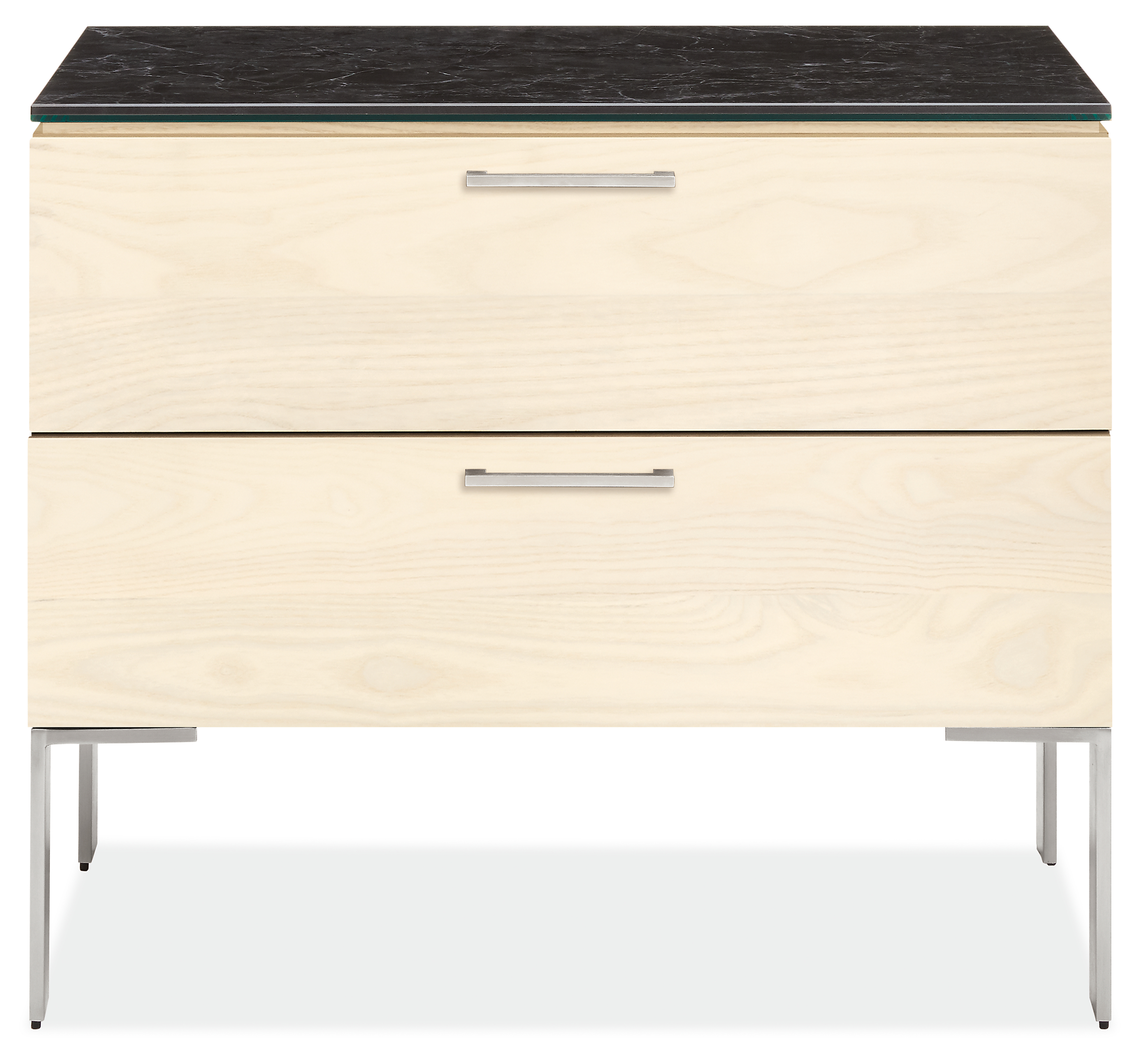 Kenwood 26w 20d 22h Two-Drawer Nightstand with Ceramic Top