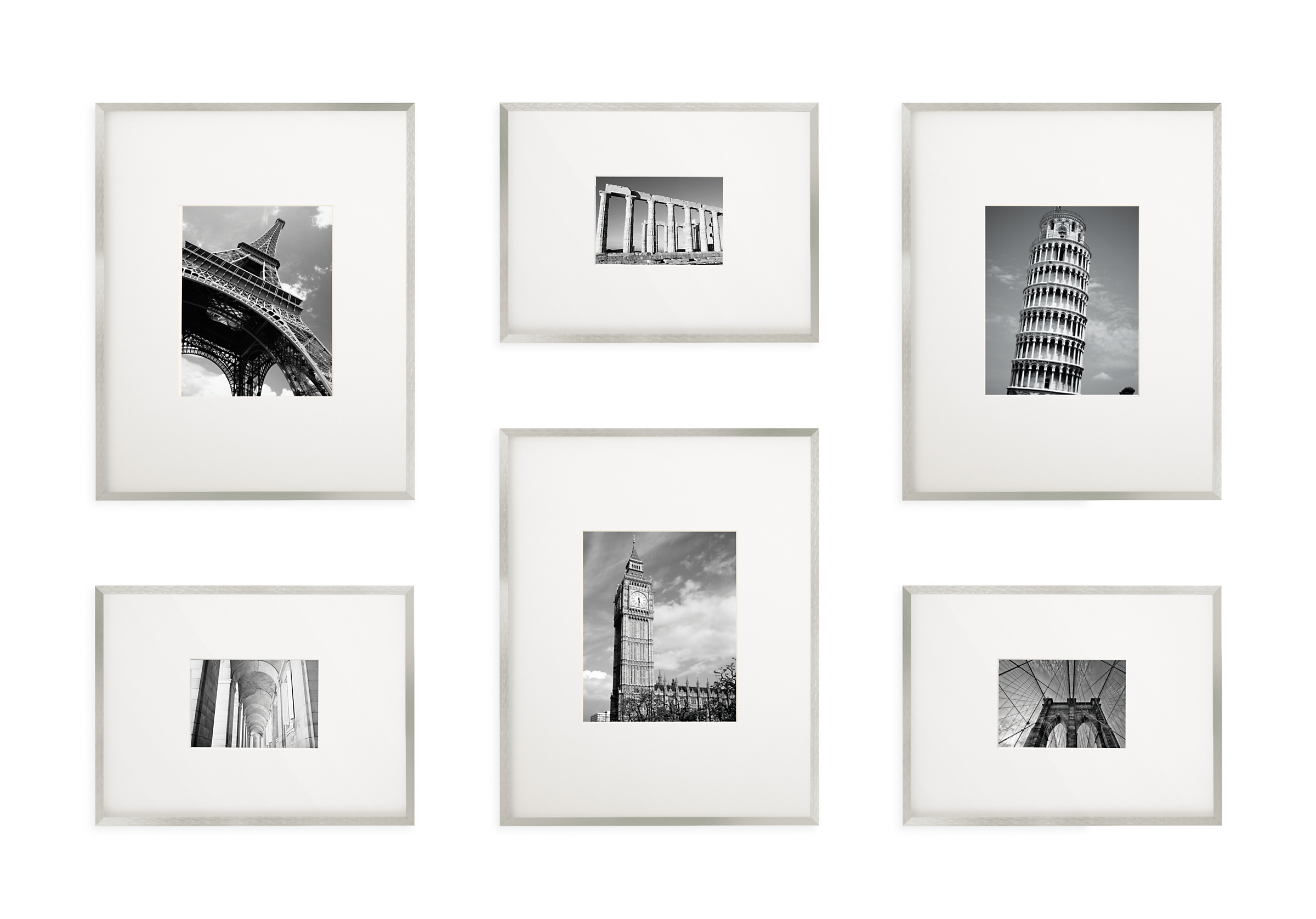 Profile Mixed Grid Picture Frame Set of 6