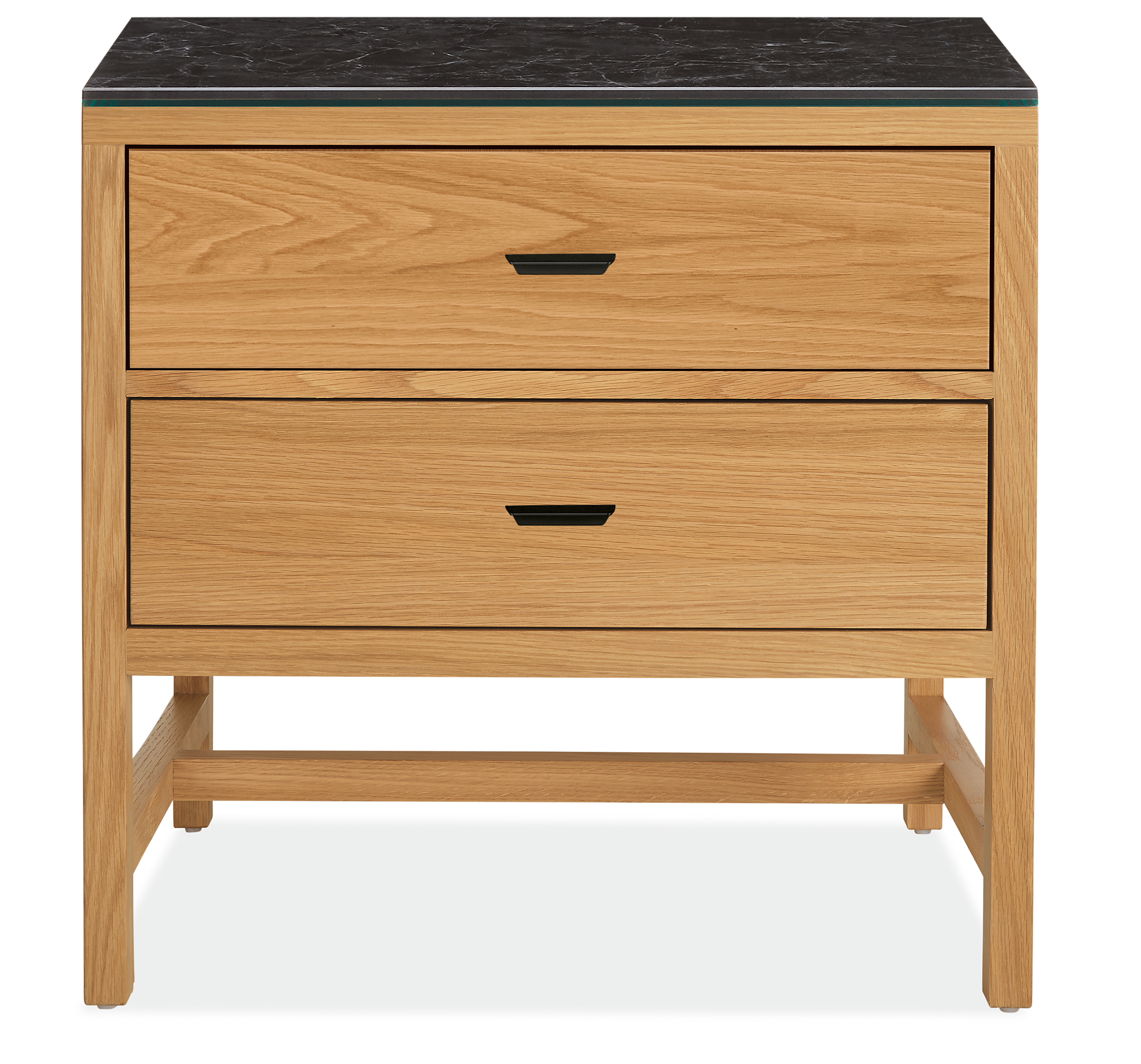Berkeley 26w 20d 25h Two-Drawer Nightstand with Top Option
