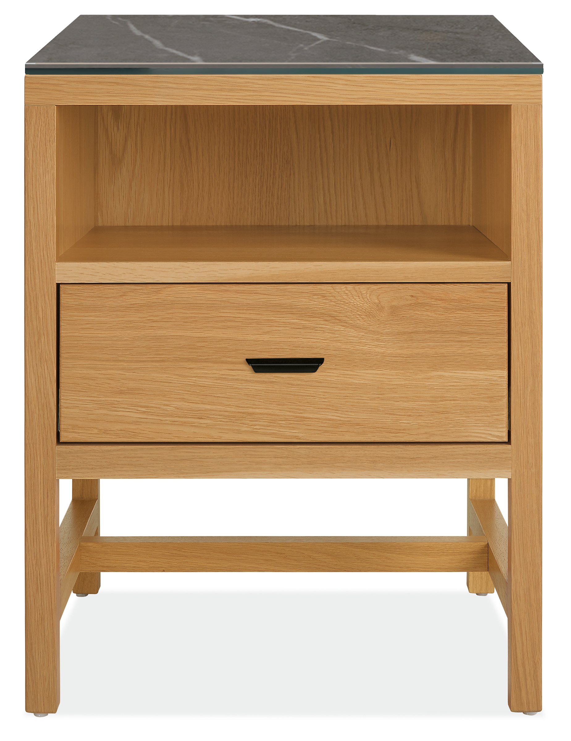 Berkeley 20w 19d 25h One-Drawer Nightstand with Top Option