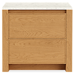 Amherst 26w 20d 25h  Two-Drawer Nightstand
