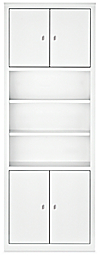 Woodwind 32w 12d 86h Four-Door Bookcase