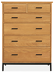 Linear 36w 20d 50h Six-Drawer Dresser
