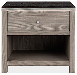 Corwin 26w 20d 22.75h One-Drawer Nightstand w/Top Option