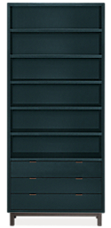 Copenhagen 36w 14d 82h Three-Drawer Bookcase