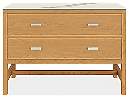 Berkeley 36w 18d 25h Two-Drawer Nightstand with Top Option