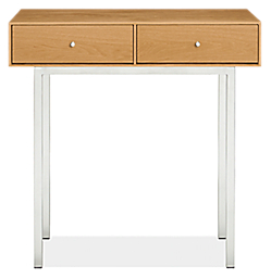 Hudson 30w 13d 29h Console Table with Steel Base