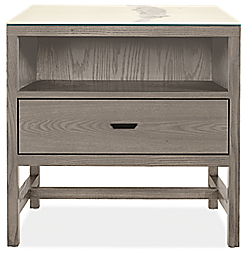 Berkeley 26w 20d 25h One-Drawer Nightstand with Top Option