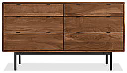 Hensley 60w 20d 33h Six-Drawer Dresser