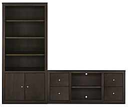 Woodwind 87w 17d 72h Two-Door/Four-Drawer Wall Unit
