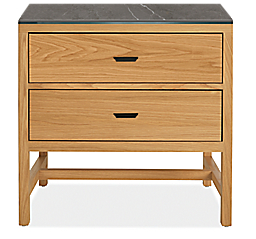 Berkeley 26w 20d 25h Two-Drawer Nightstand with Top Option