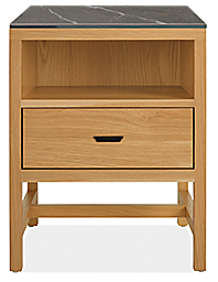 Berkeley 20w 19d 25h One-Drawer Nightstand with Top Option