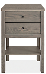 Emerson 19w 20d 28h Two-Drawer Nightstand