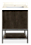 Linear 26w 21.75d 34h Vanity Cabinet w/Shelf / Left & Right Overhang