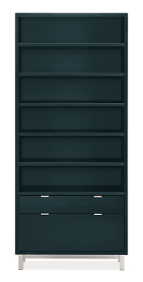 Copenhagen 36w 14d 82h One Drawer/One File-Drawer Bookcase