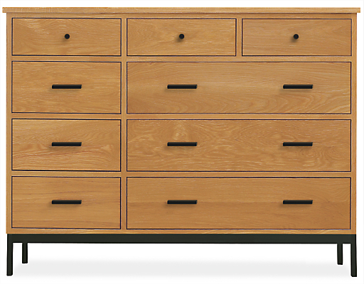 Linear 51w 20d 38h Nine-Drawer Dresser
