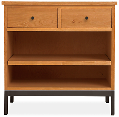 Linear 28w 20d 28h Two-Drawer Nightstand
