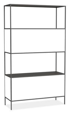 Slim 42w 15d 72h Two-Door/Two-Open Insert Bookcase by Room & Board