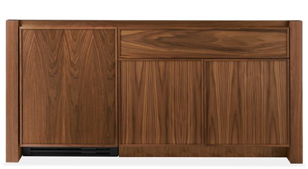 Amherst Storage Cabinets with Refrigerator