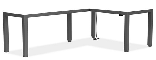 Parsons 60w 30d 29-49h Desk with 60w 24d Return by Room & Board