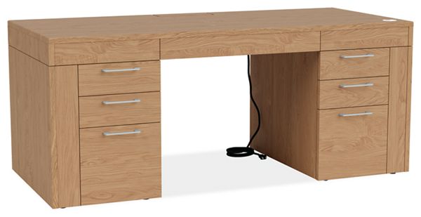 Lincoln 72w 30d 30-49h Adjustable Standing Desk by Room & Board