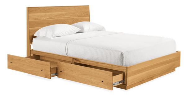 Hudson Bed With Storage Drawers, Drawers In Bed Frame