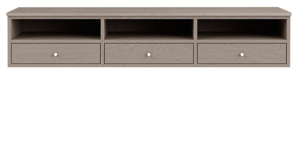 Linear 60w 16d 29h Three-Drawer Console Table by Room & Board