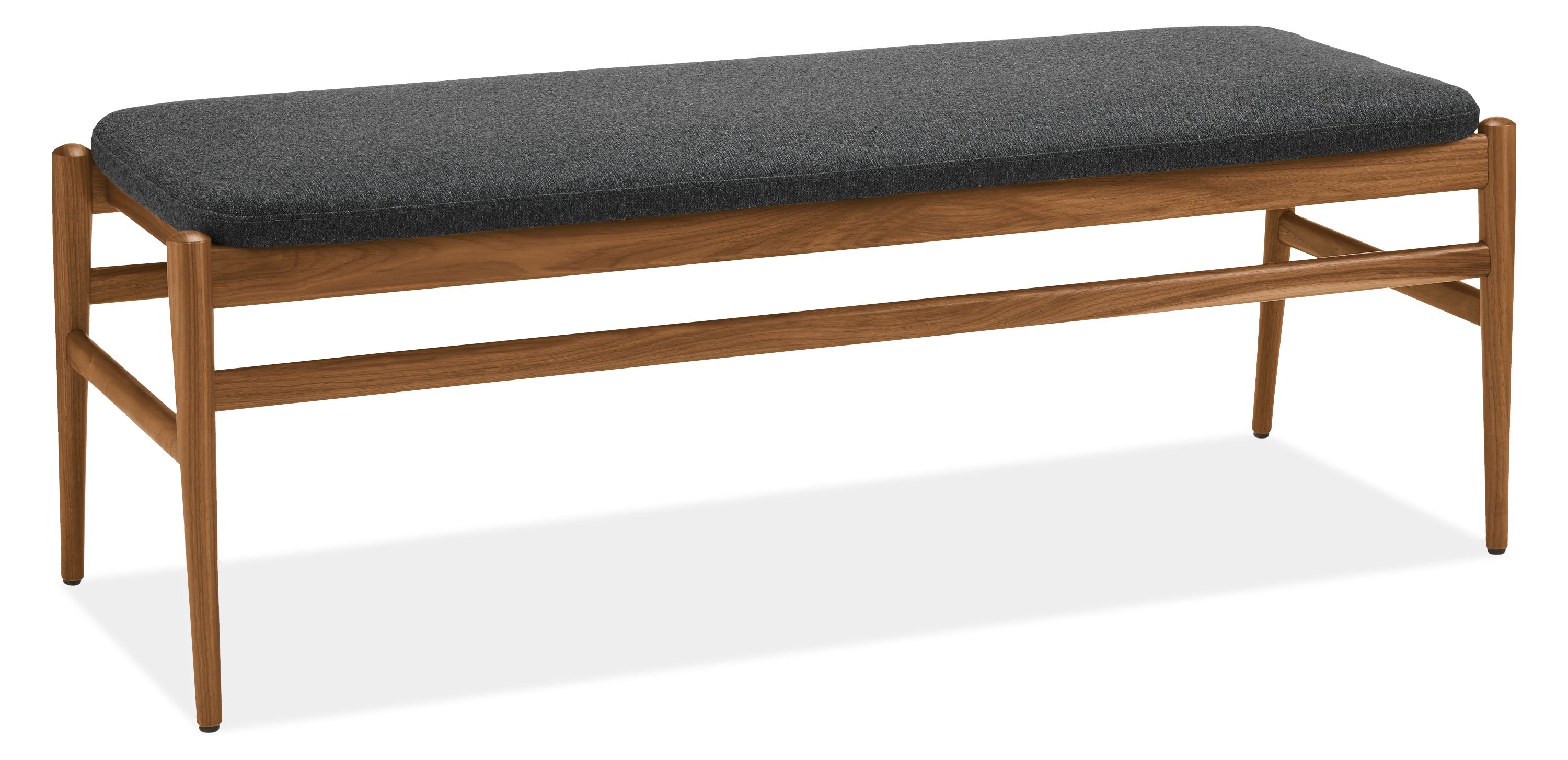 Evan Bench with Fabric Seat