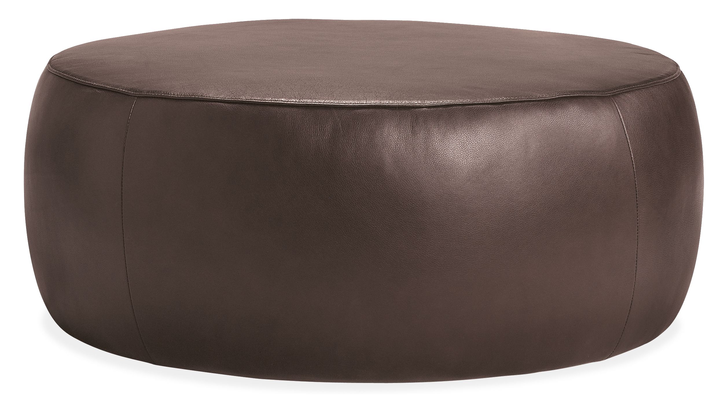 Lind Leather Ottomans
