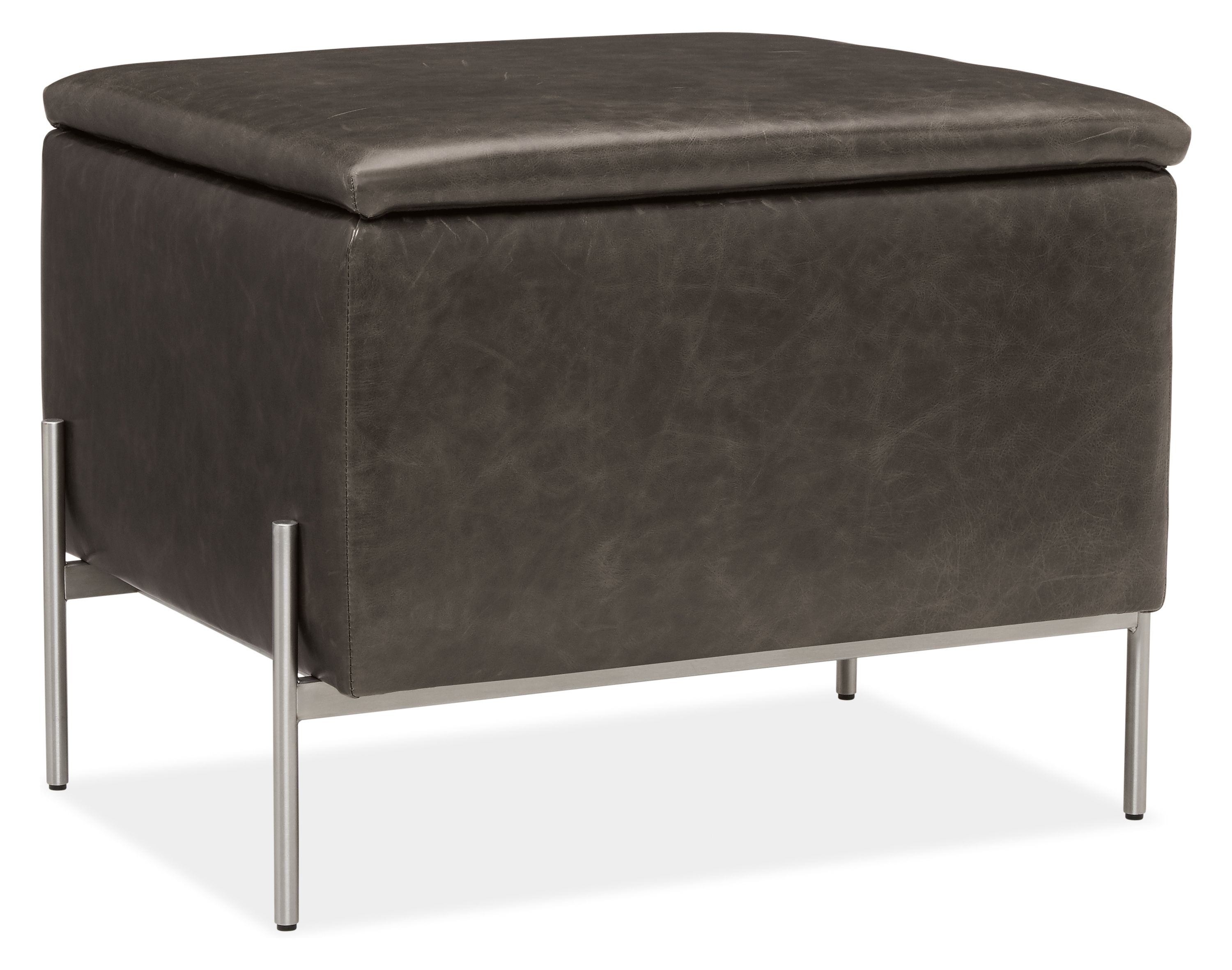 Paxton Leather Storage Bench