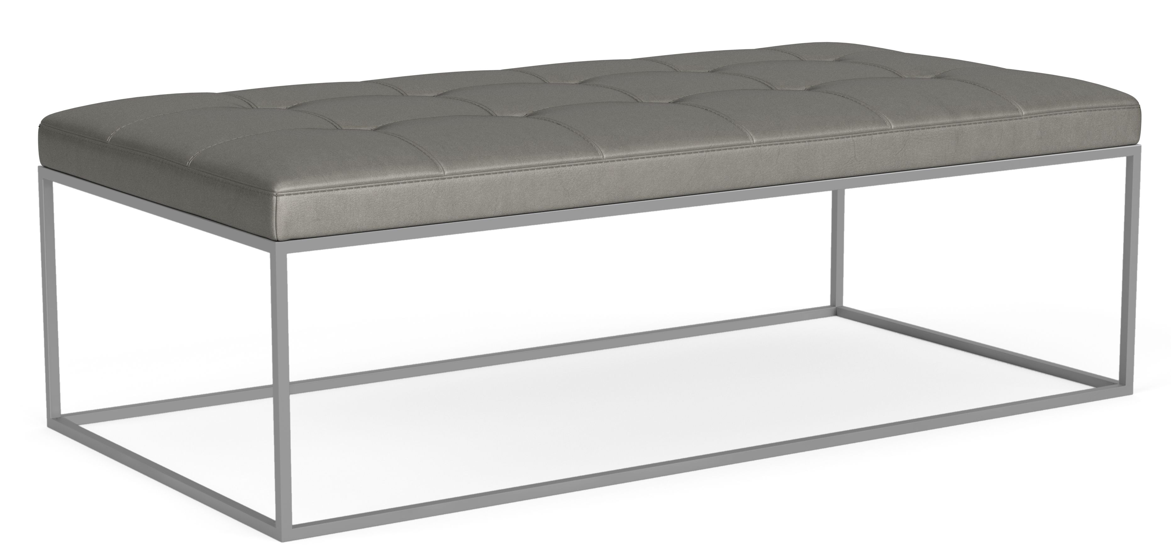 Tyne Leather Ottomans