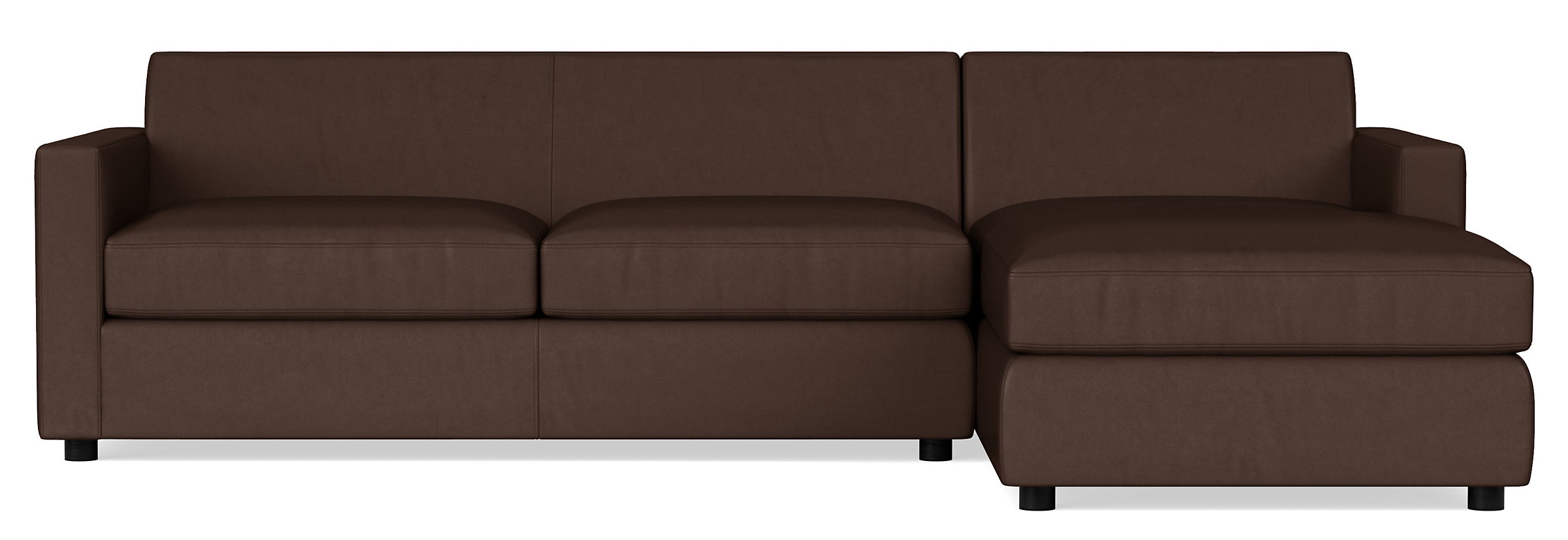 Alex Leather Sofas with Chaise