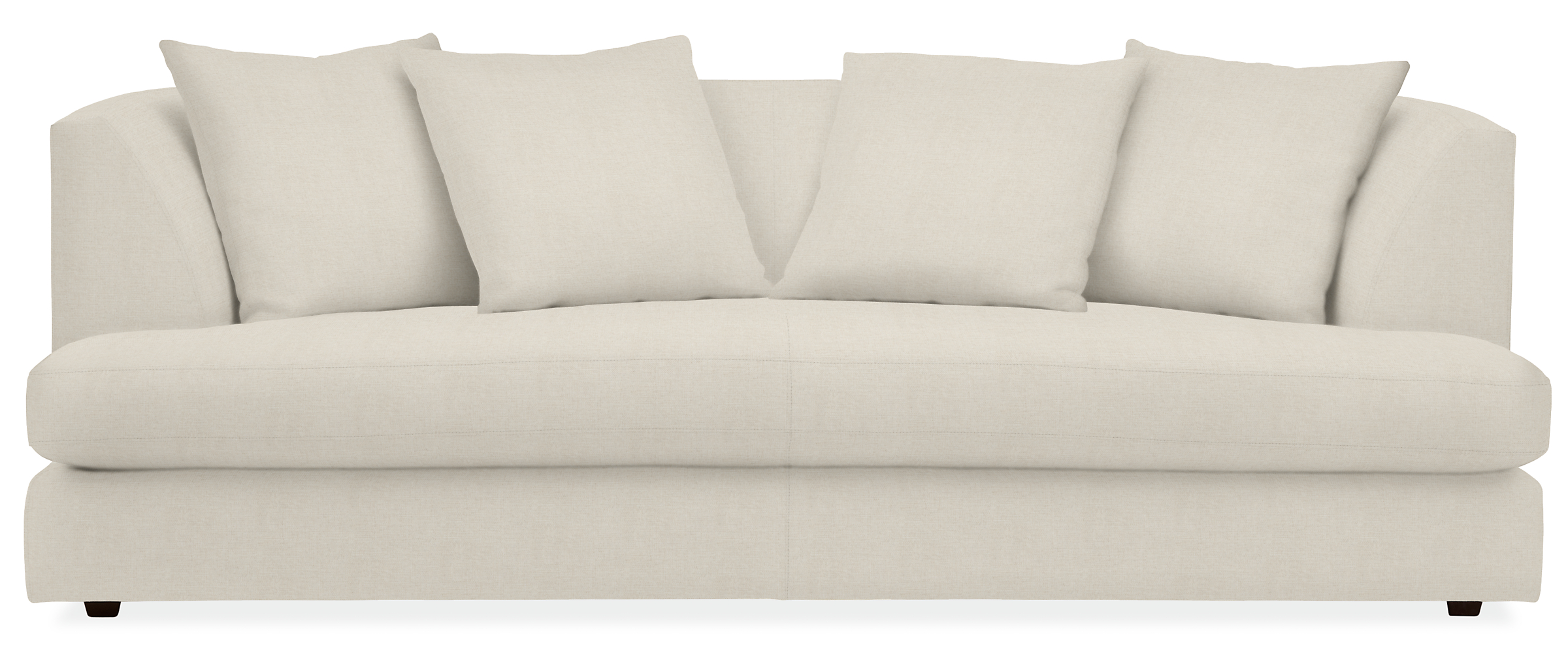 Astaire Bench Cushion Sofas - Modern Living Room Furniture - Room