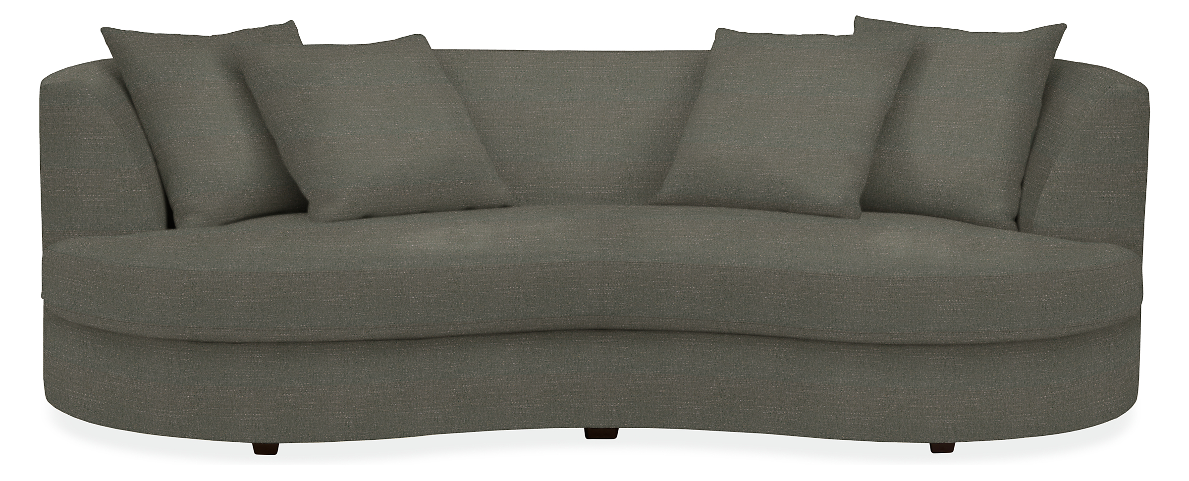 Astaire 94" Bench Cushion Curved Sofa
