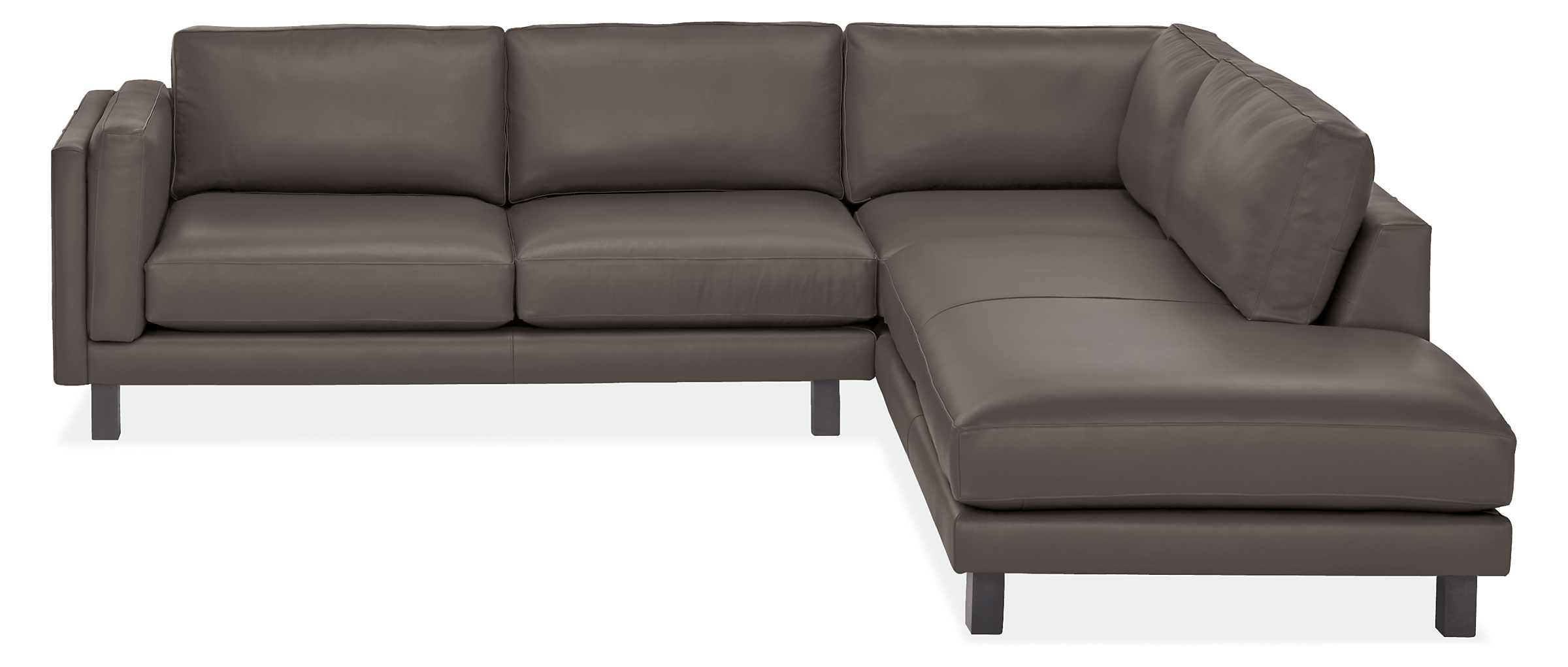 Cade 112x107" Three-Piece Sectional with Left-Back Sofa