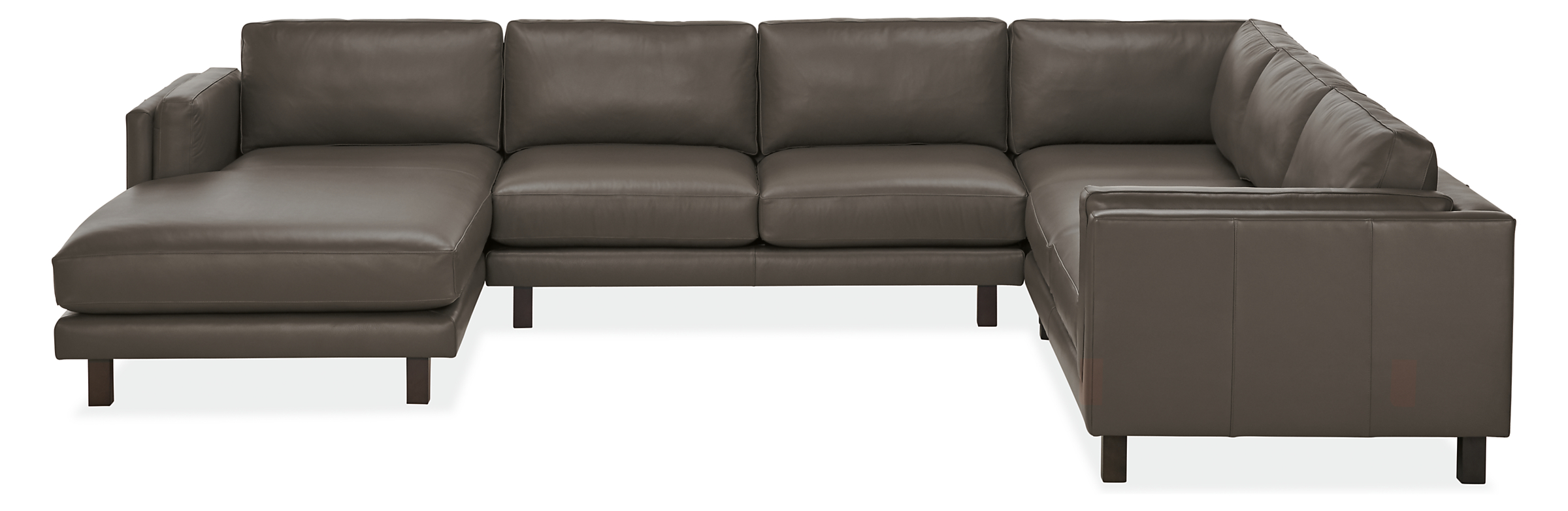 Cade Leather Sectional