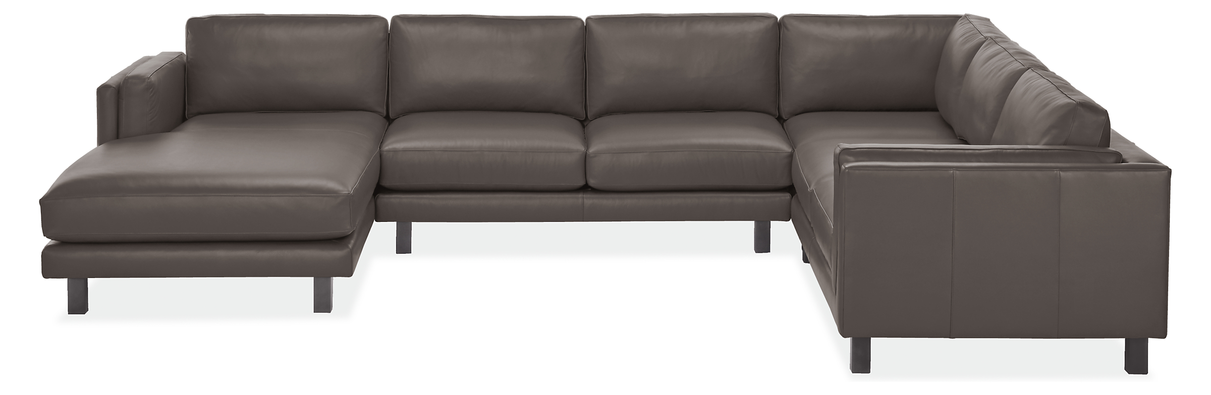 Cade Leather Sectional