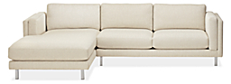 Cade 114" Sofa with Left-Arm Chaise