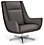 Charles Swivel Chair with Aluminum Base