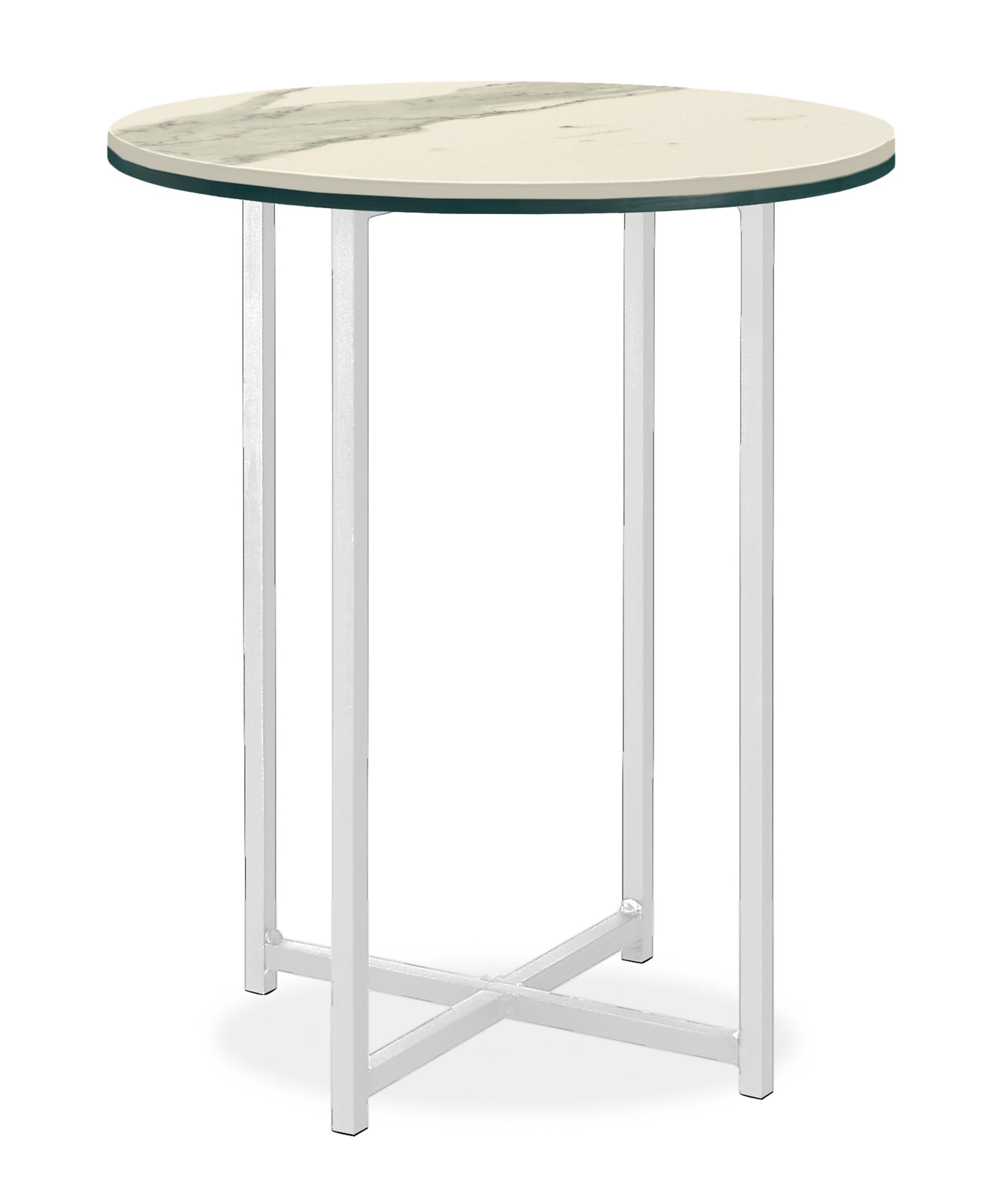 Classic 18 diam 22h Round Outdoor Side Table