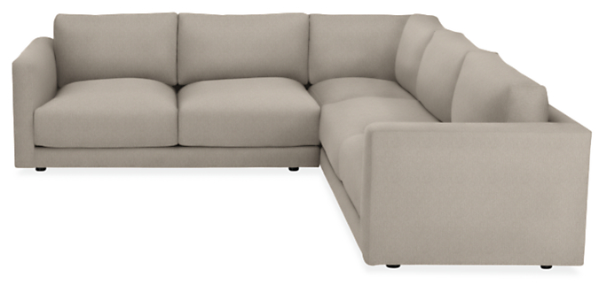 Clemens 104x104" Three-Piece Sectional