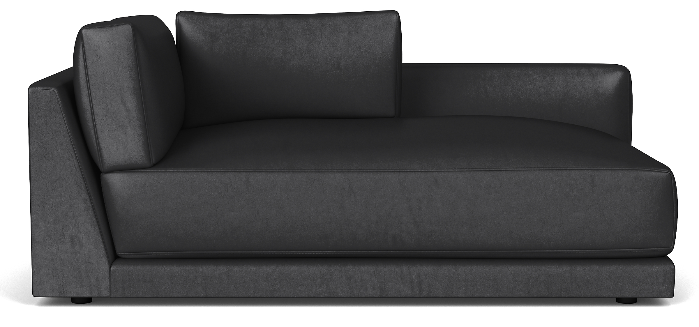Clemens Leather Chaise