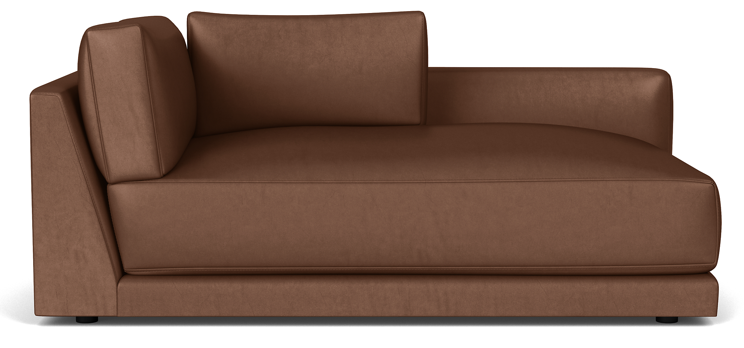 Clemens Leather Chaise