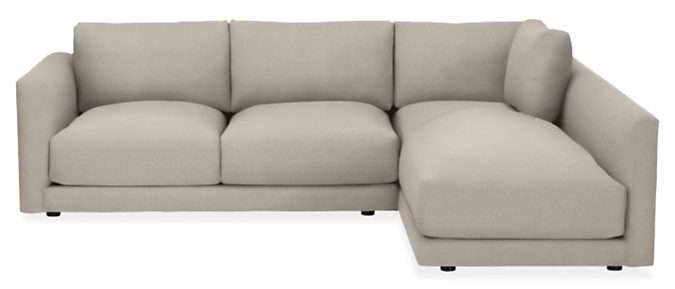 Clemens 104" Sofa with Right-Arm Chaise