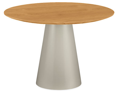 Decker Tables Modern Dining Room, How Big Is A 48 Inch Round Table